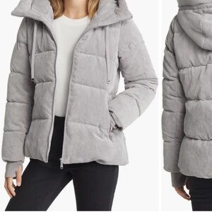 Sam Edelman grey puffer jacket